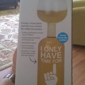 One Glass Of Wine